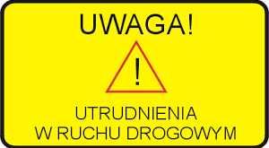 utrudnienia w ruchu